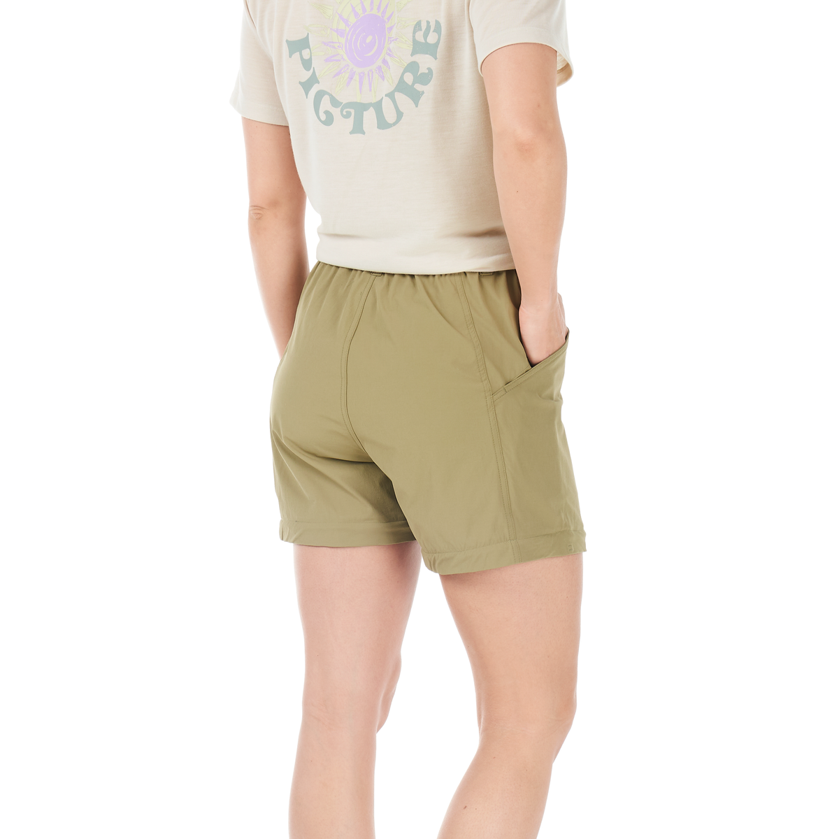 OUTIF W 2IN1 STRETCH PANT __color:Aloe#4