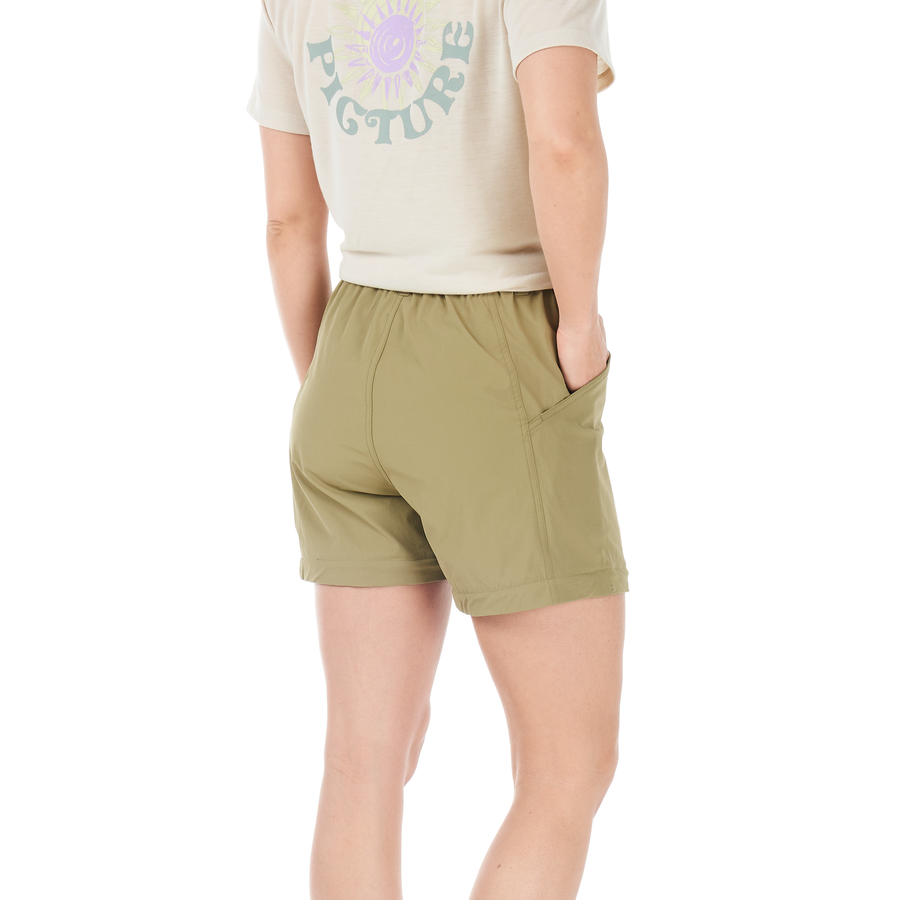 OUTIF W 2IN1 STRETCH PANT __color:Aloe#4