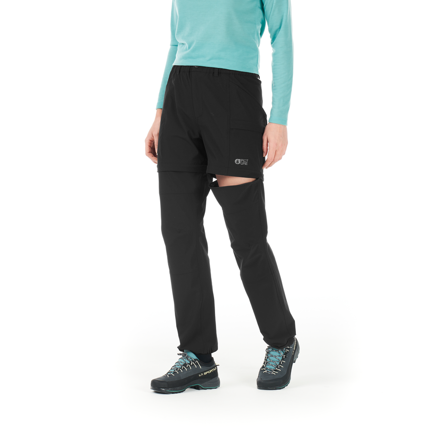 OUTIF W 2IN1 STRETCH PANT __color:Black#15
