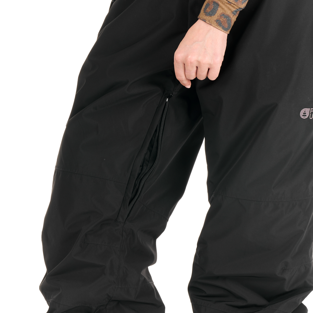 Thigh pit zipped openings