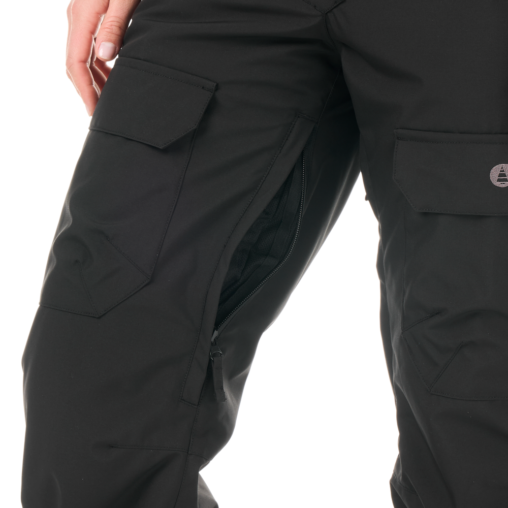 Thigh pit zipped openings