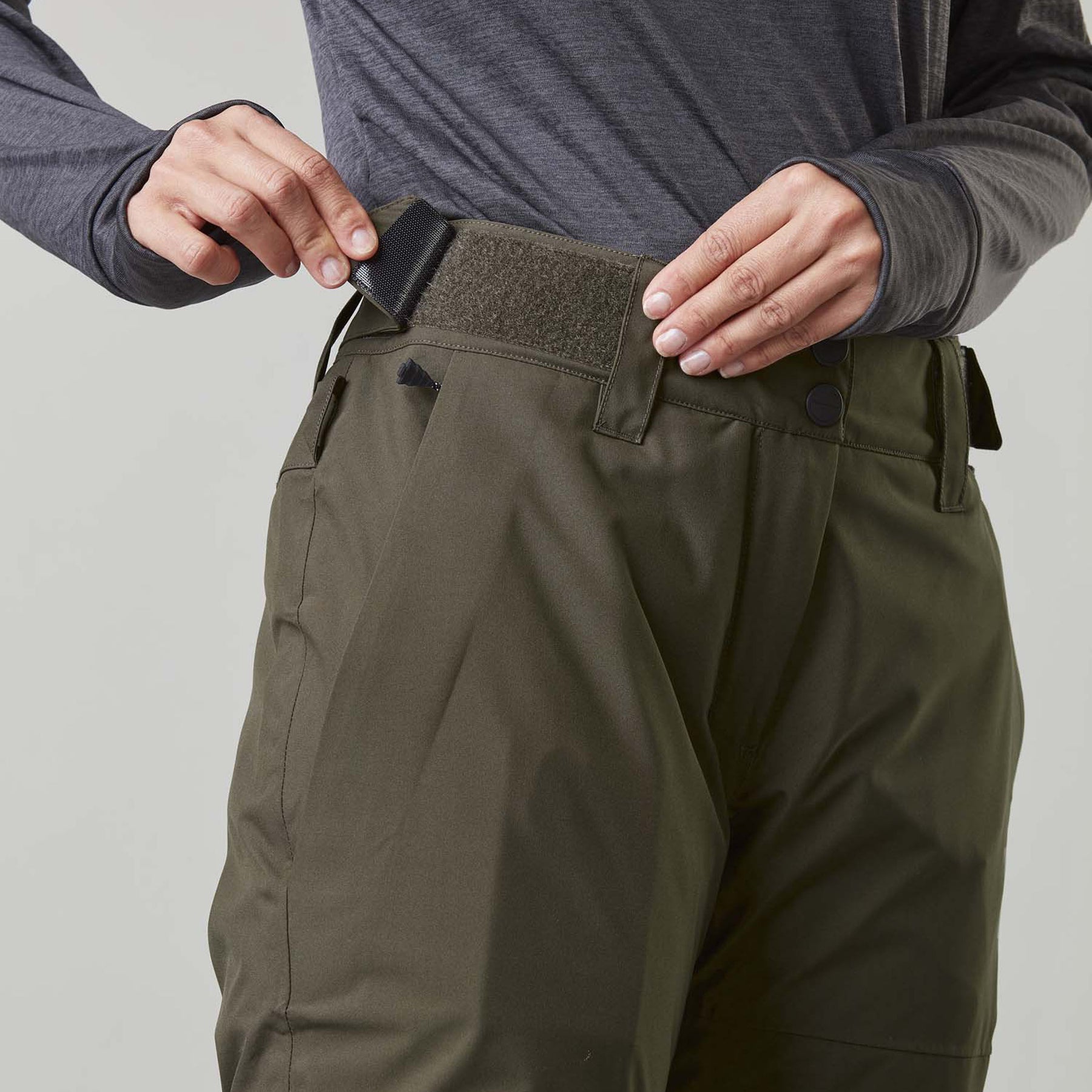 HERMIANCE PANTS __color:Dark_Army_Green#12