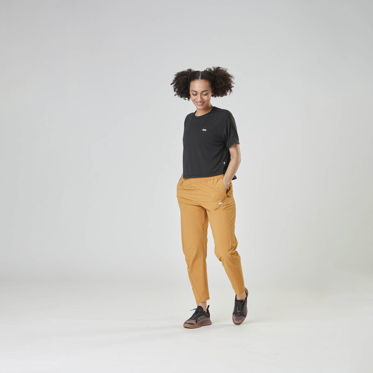TULEE STRETCH PANTS __color:Cashew#8