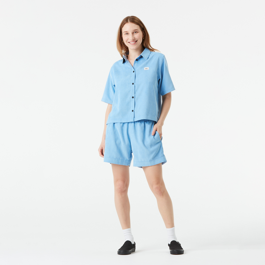 SESIA CORD SHORTS __color:Vista_Blue#25