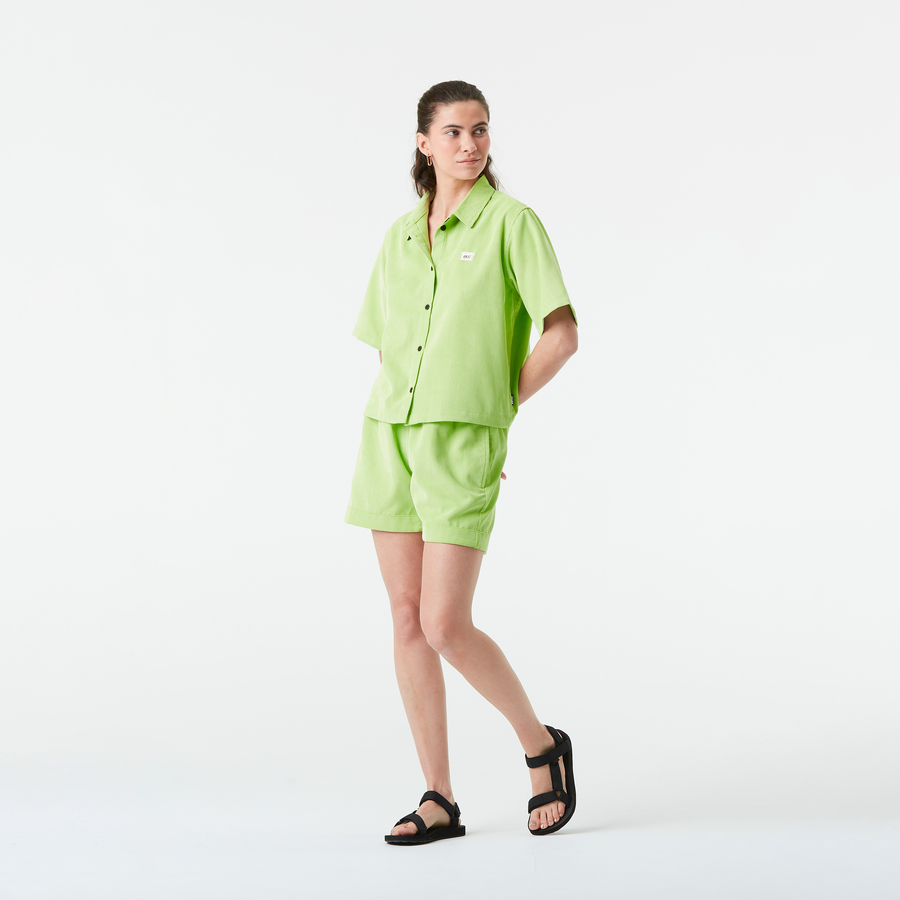 SESIA CORD SHORTS __color:Sap_Green#18