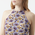 ALINNA PRINTED ROMPER __color:Alpine_Thistle_Print#3