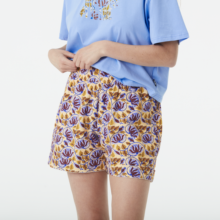 SESIA PRINTED SHORTS __color:Alpine_Thistle_Print#1
