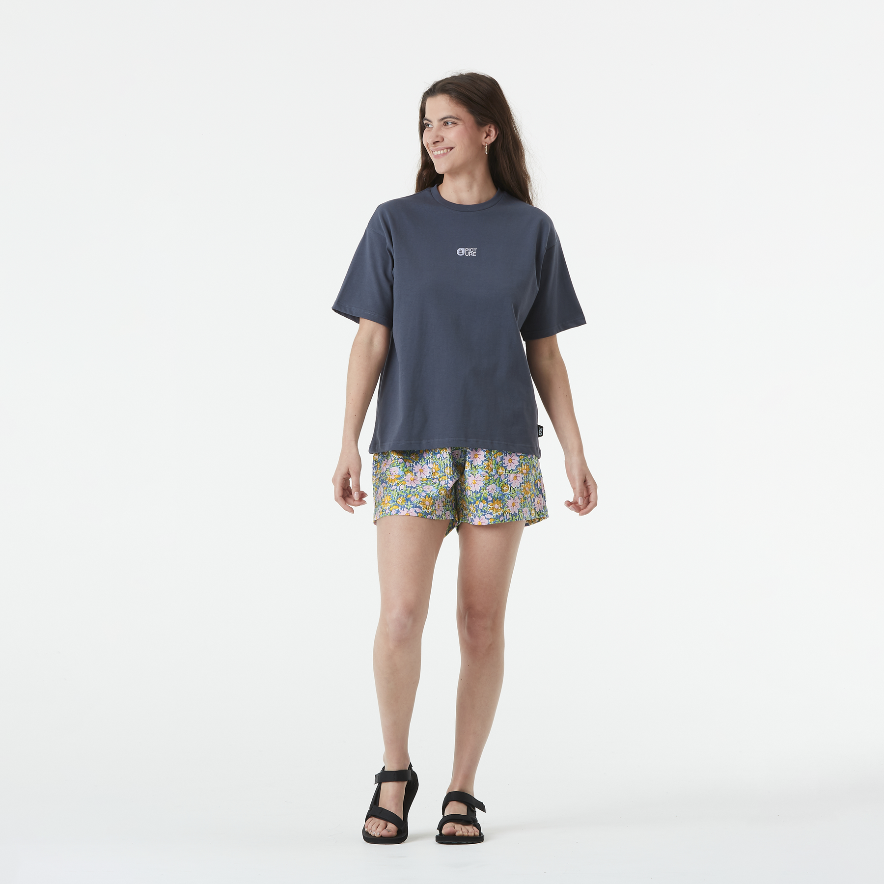 MILOU PRINTED SHORTS __color:Myosotis_Print#17