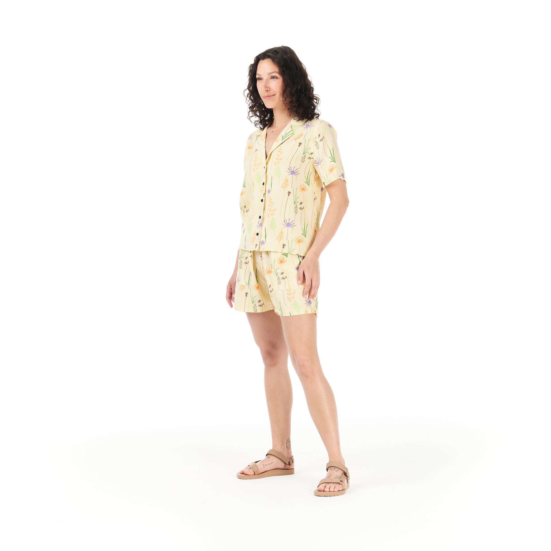 MILOU PRINTED SHORTS __color:French_Flower_Print#4