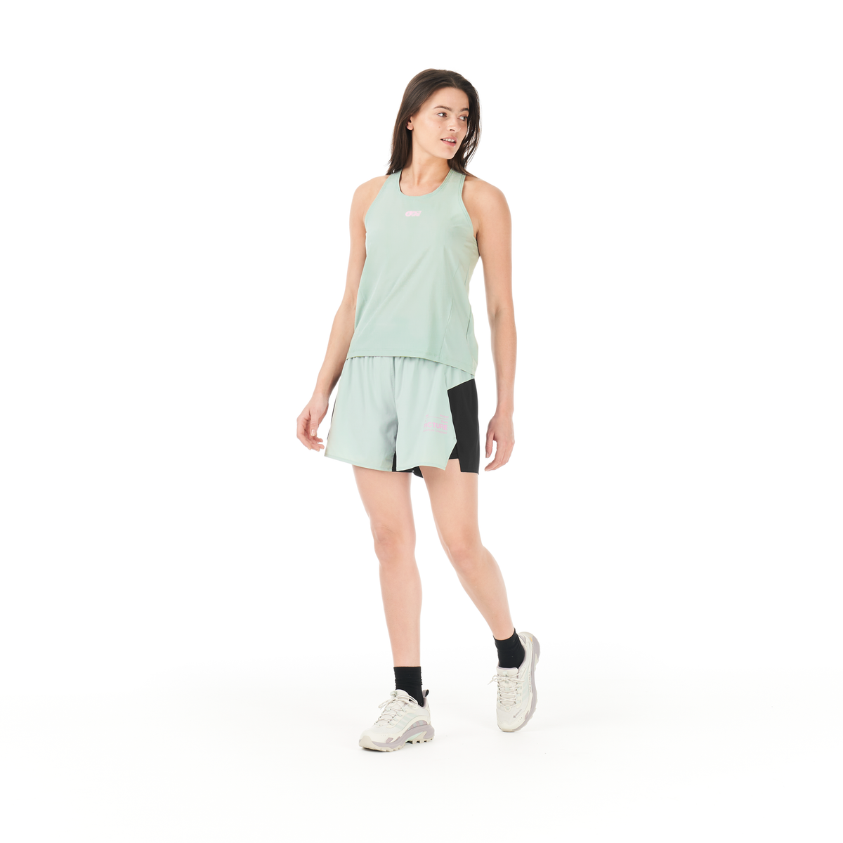 WOODAH W STRETCH SHORTS __color:Cloudy_Blue#4