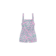 JOYLIA PRINTED ROMPER __color:Wasania_Print#12