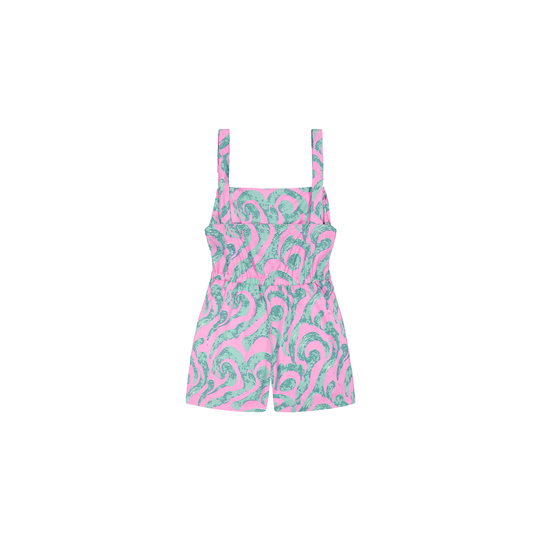 JOYLIA PRINTED ROMPER __color:Wasania_Print#13