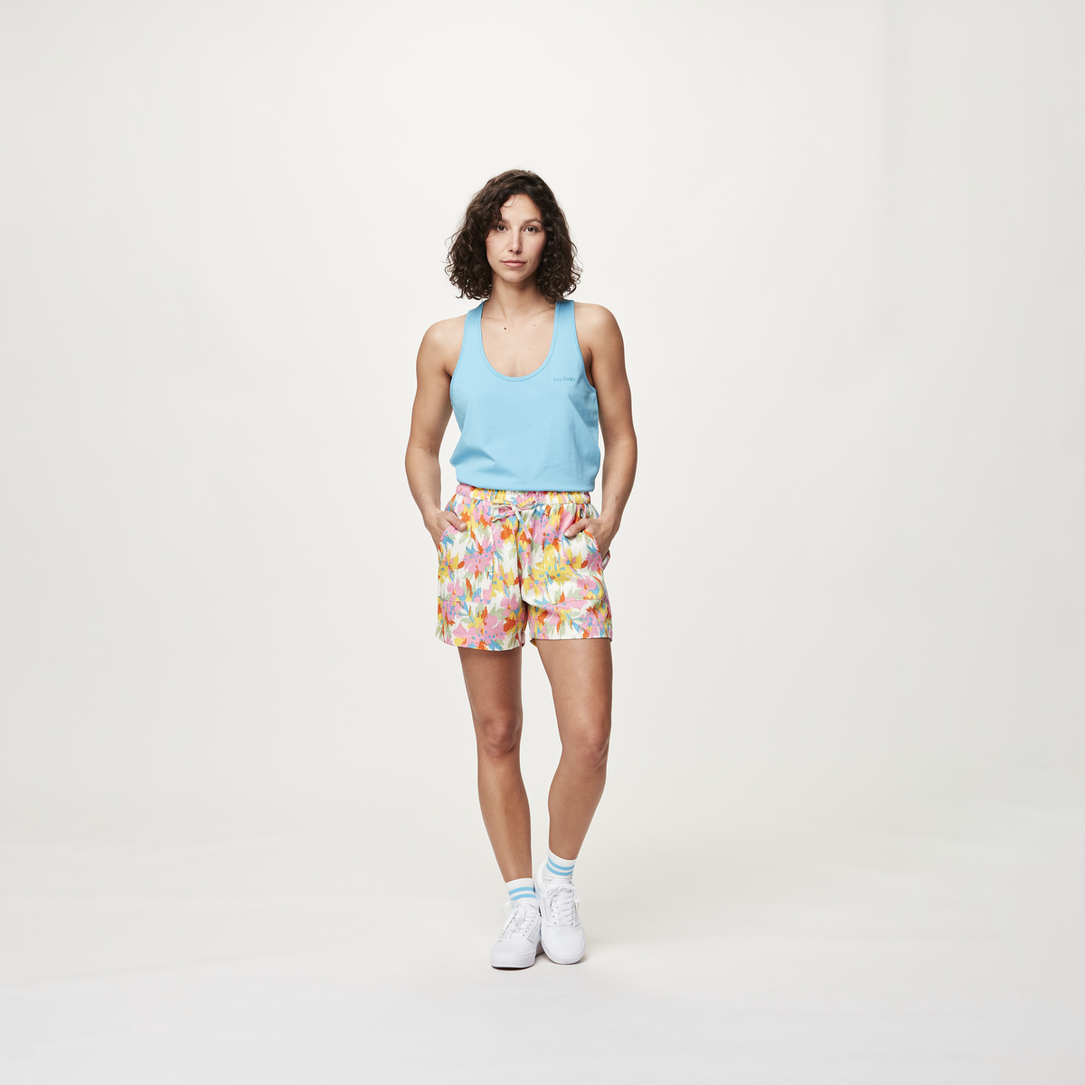 MILOU SHORTS __color:Alstro_Print#WSH051-K-01
