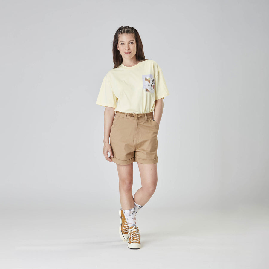 ANJEL CHINO SHORTS __color:Dark_Stone#8