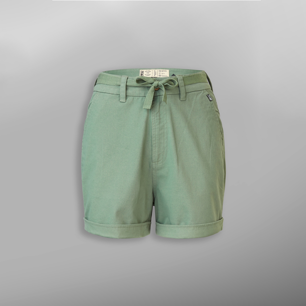 ANJEL CHINO SHORTS __color:Green_Spray#24