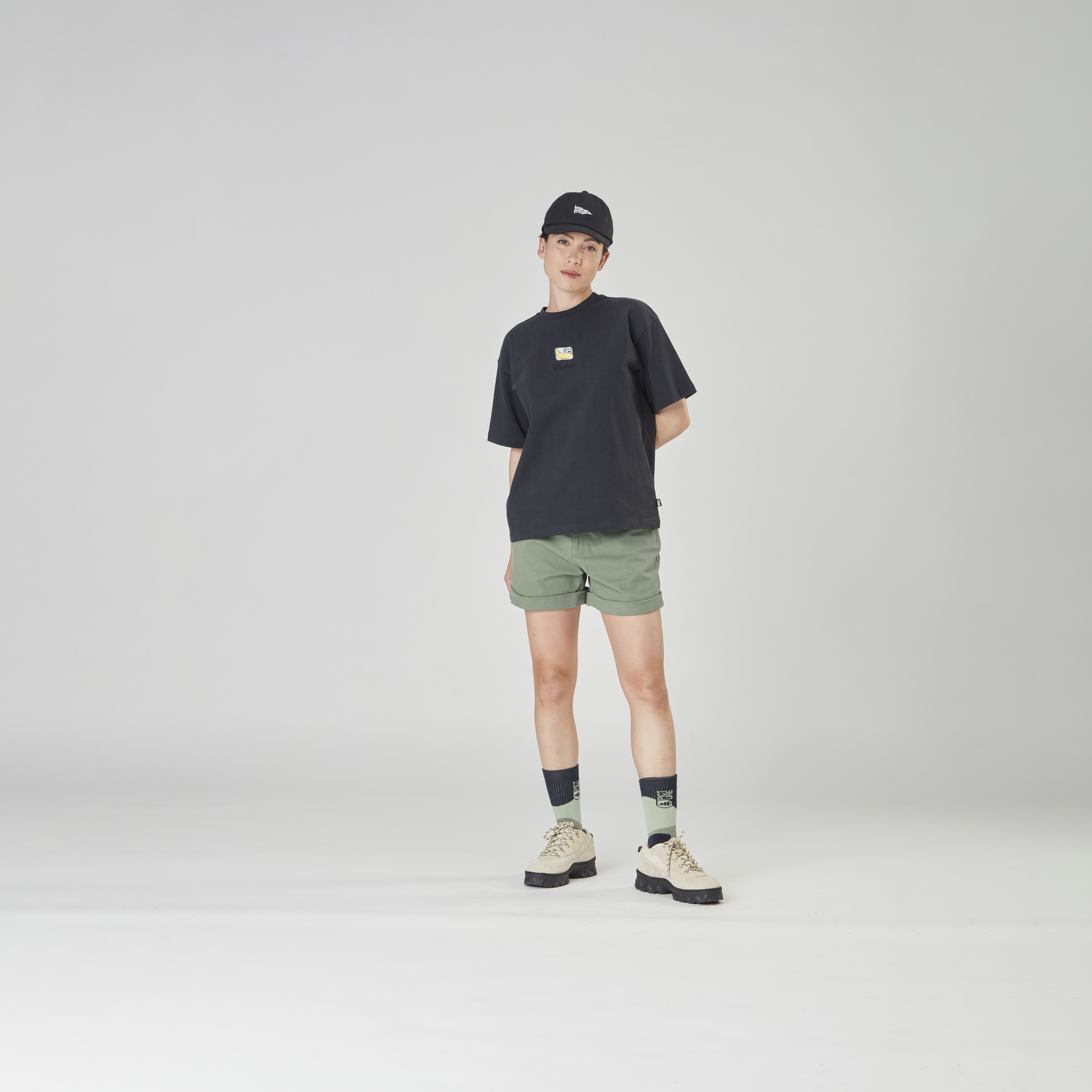 ANJEL CHINO SHORTS __color:Green_Spray#18