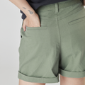 ANJEL CHINO SHORTS __color:Green_Spray#23