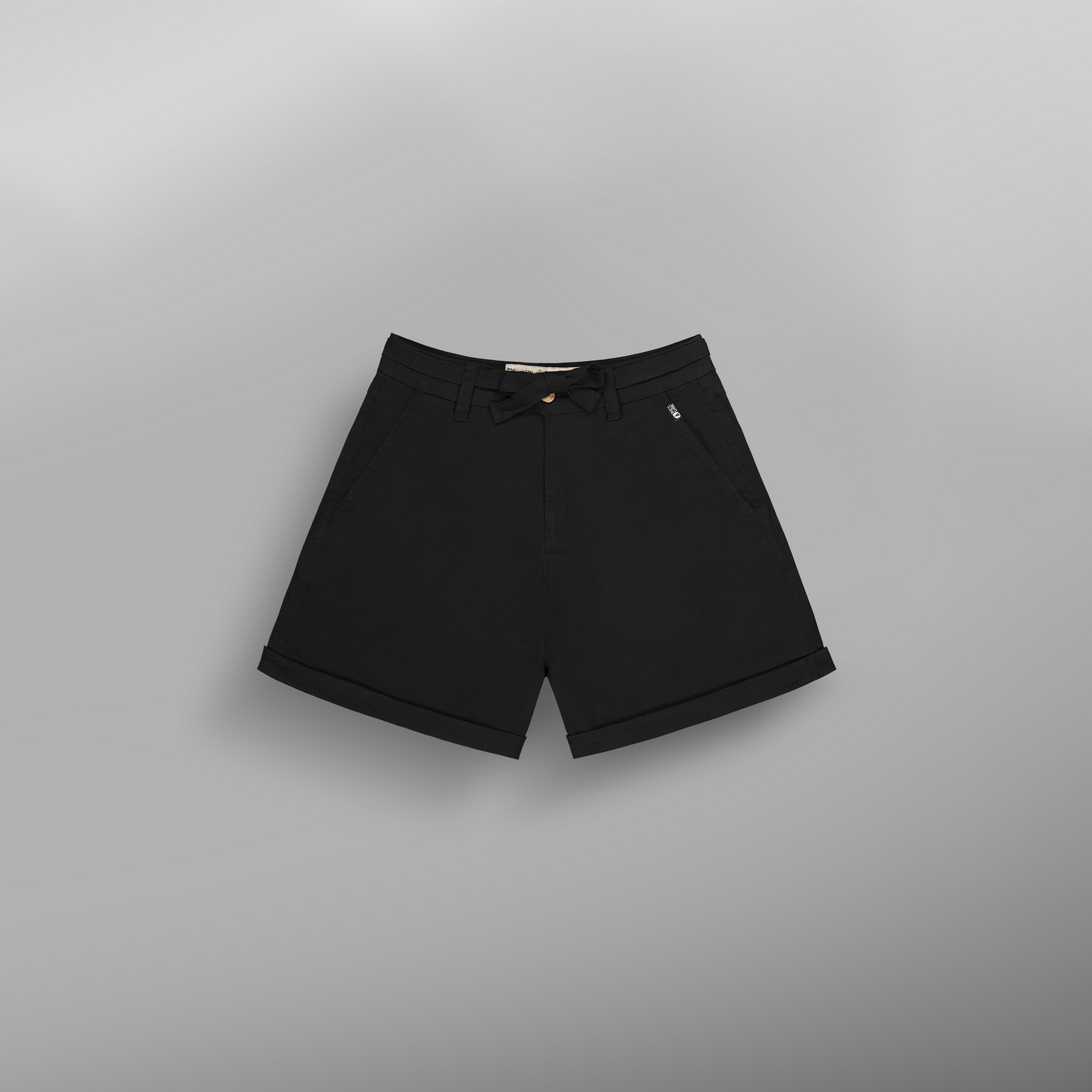 ANJEL CHINO SHORTS __color:Black#5