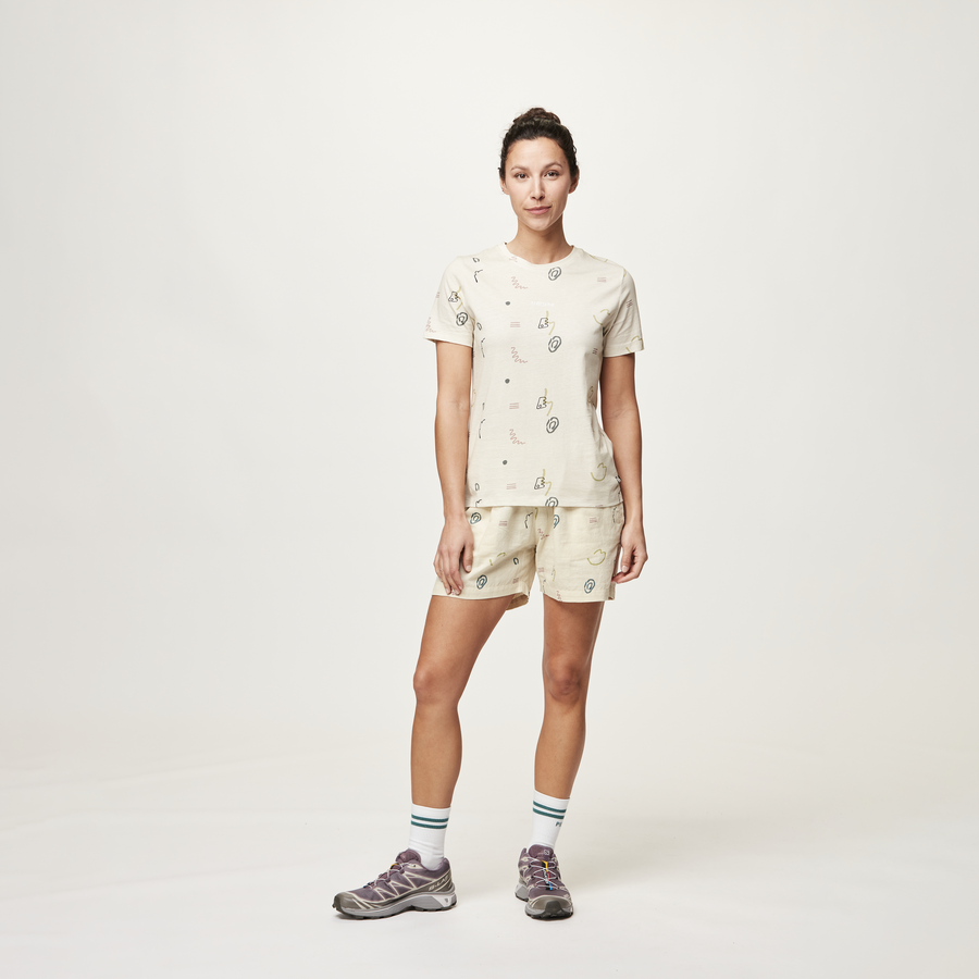 KINTHA SHORTS __color:Bloom_Print#0