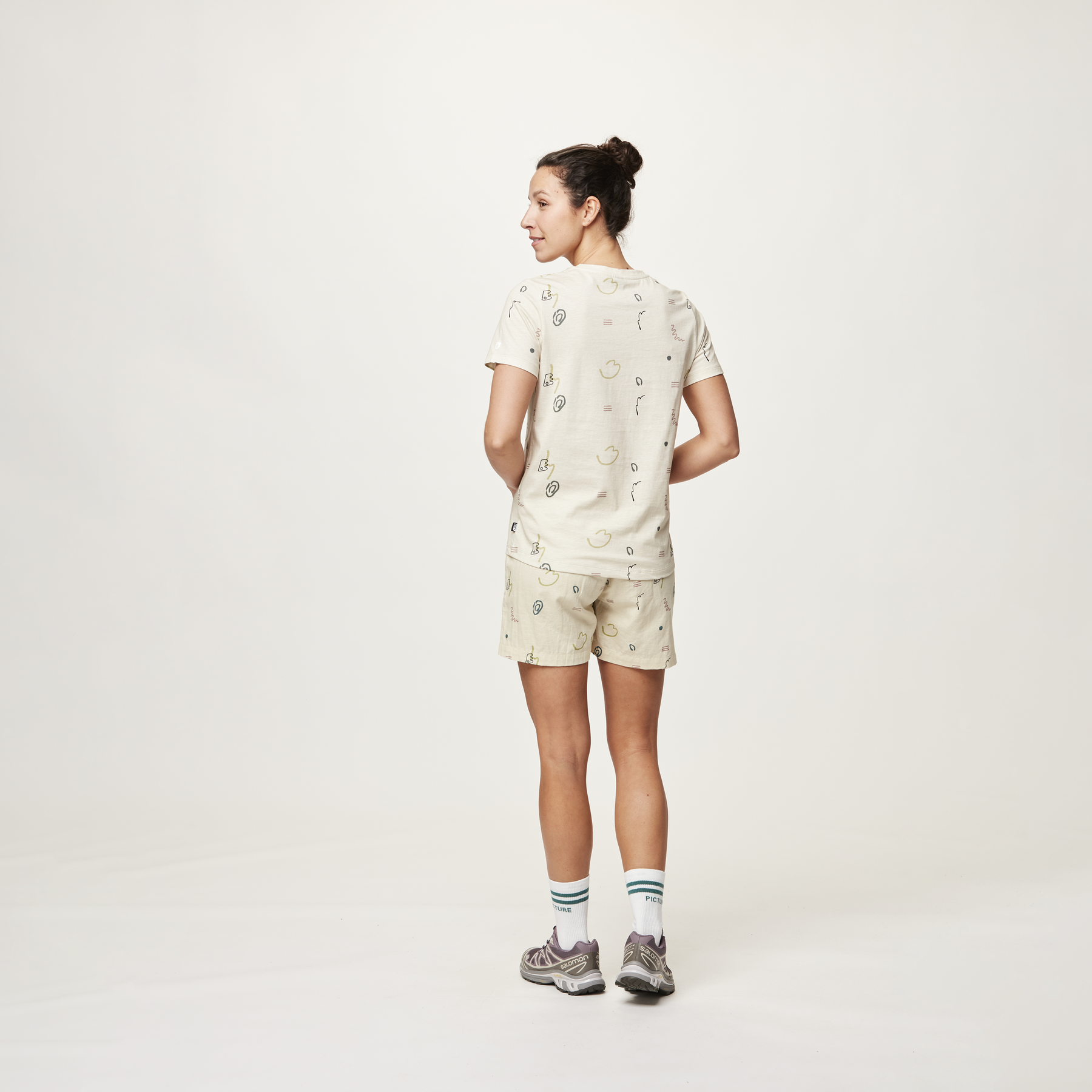 KINTHA SHORTS __color:Bloom_Print#1