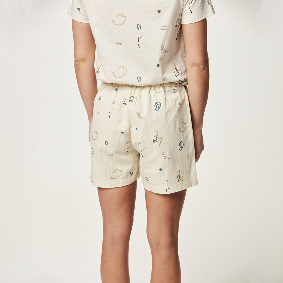 KINTHA SHORTS __color:Bloom_Print#4