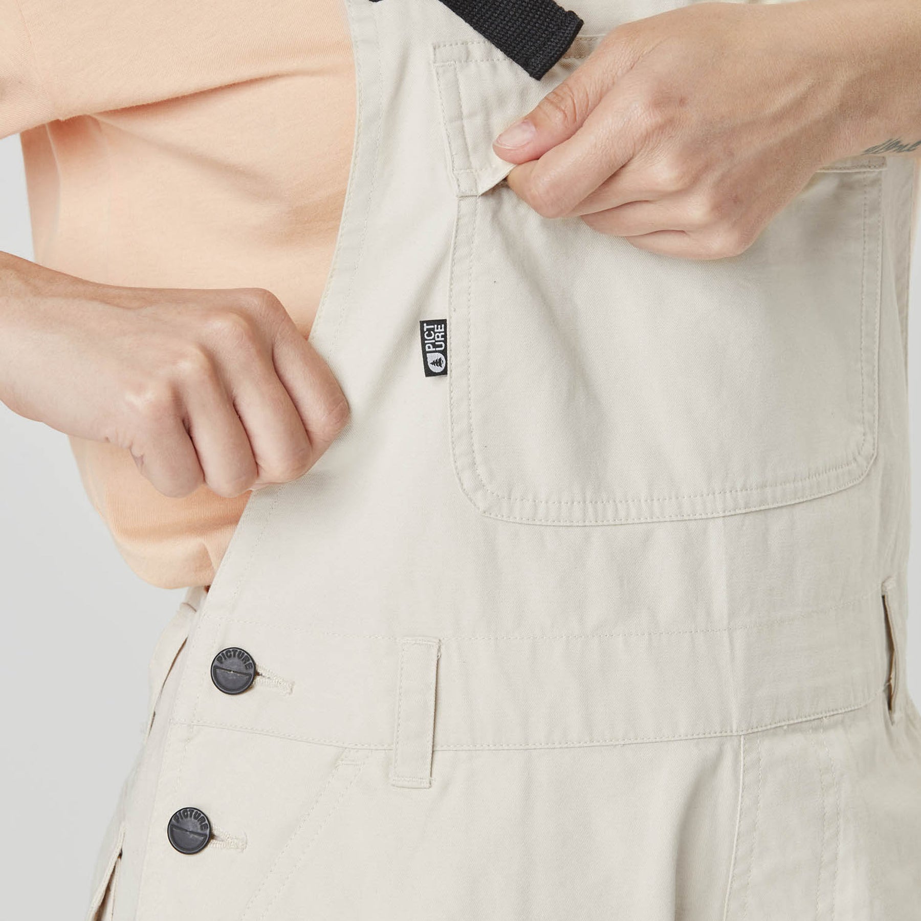 BAYLEE OVERALLS __color:Wood_Ash#32