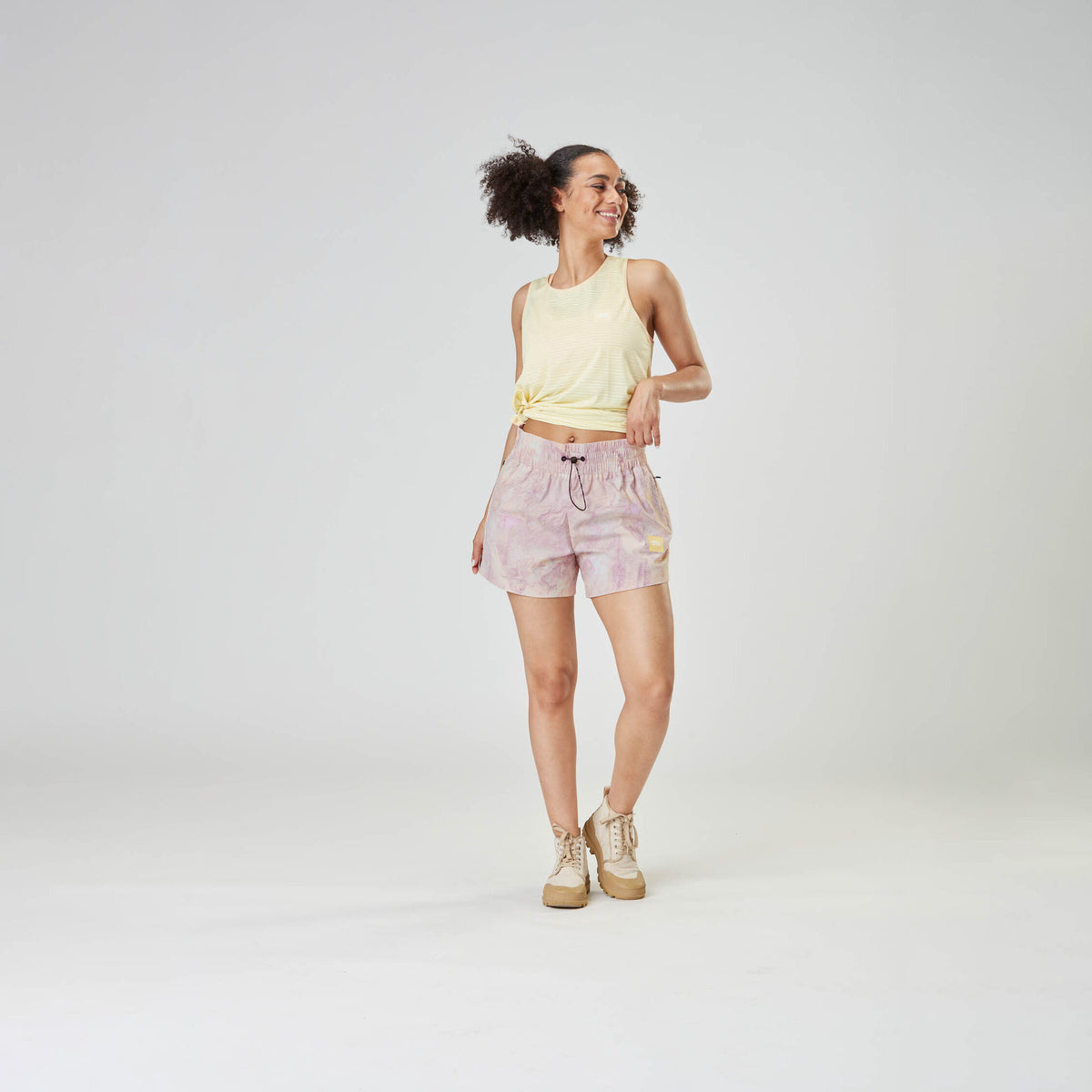 OSLON PRINTED TECH SHORTS __color:Geology_Cream#1