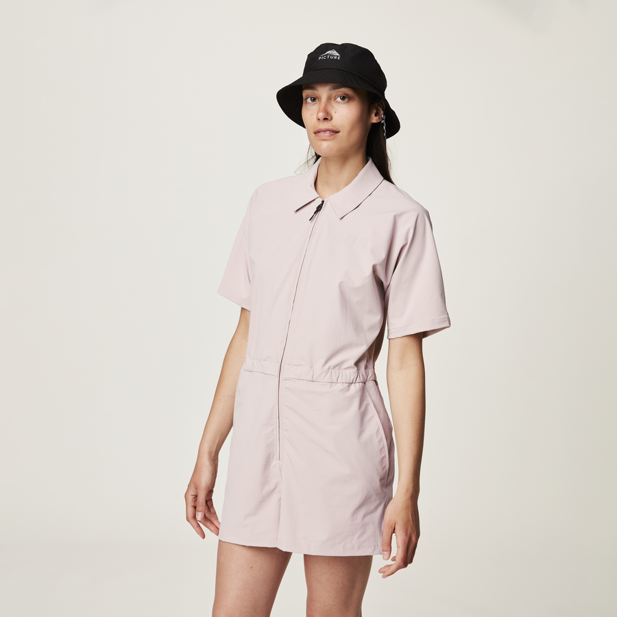 GENOHAS STRETCH JUMPSUIT __color:Shadow_gray#3
