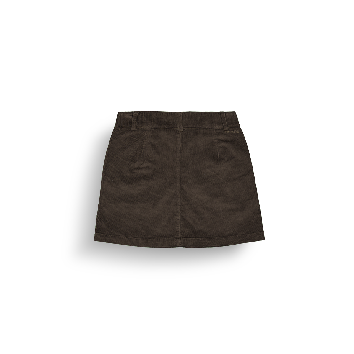 DINA CORD SKIRT __color:Dark_Chocolate#4