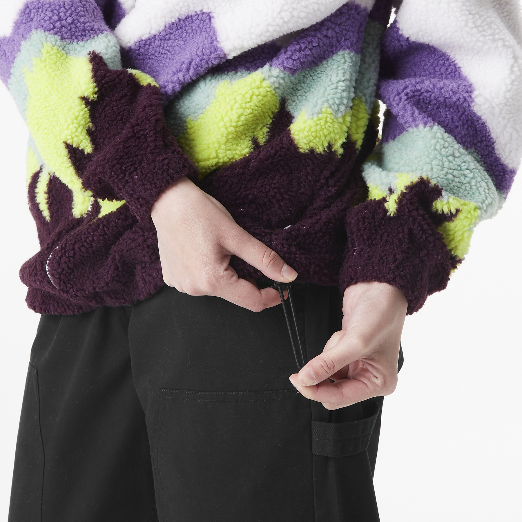 NYSS ZIP FLEECE __color:Purple_Mountains#3