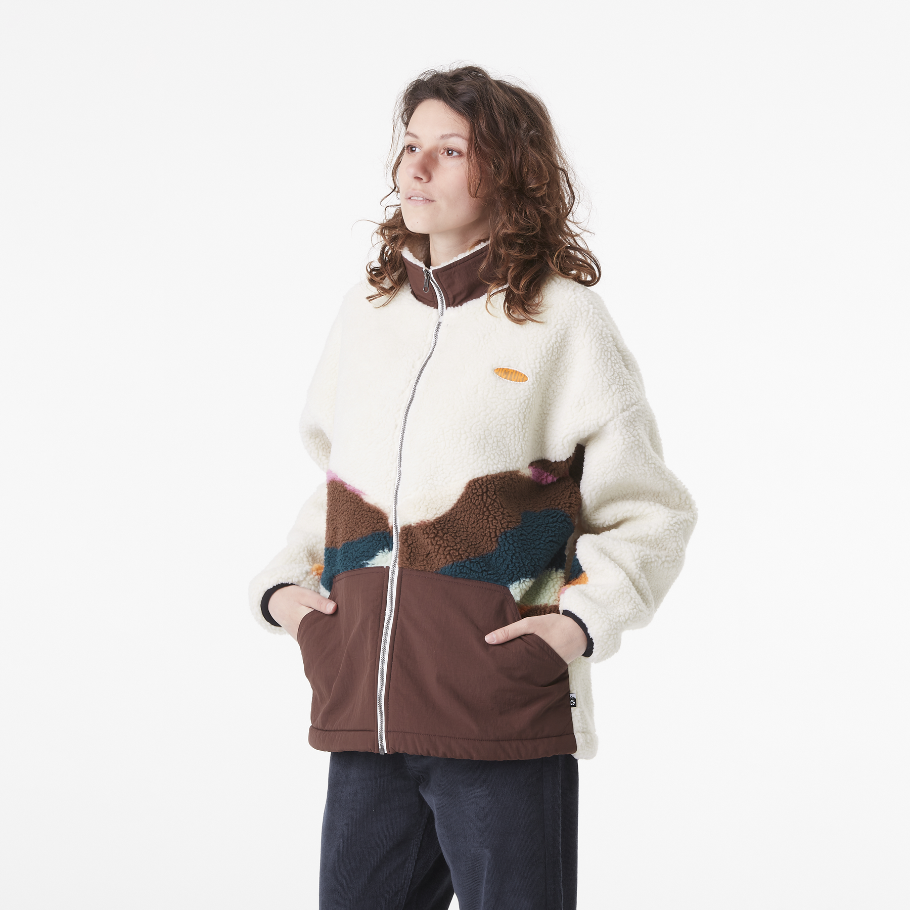 AKUNA ZIP FLEECE __color:Tofu#1