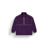 CYLLA 1/4 FLEECE __color:Potent_Purple#10