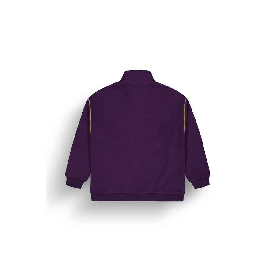 CYLLA 1/4 FLEECE __color:Potent_Purple#11