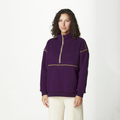 CYLLA 1/4 FLEECE __color:Potent_Purple#7