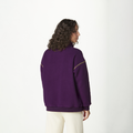 CYLLA 1/4 FLEECE __color:Potent_Purple#8
