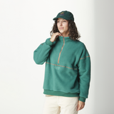 CYLLA 1/4 FLEECE __color:Bayberry#1
