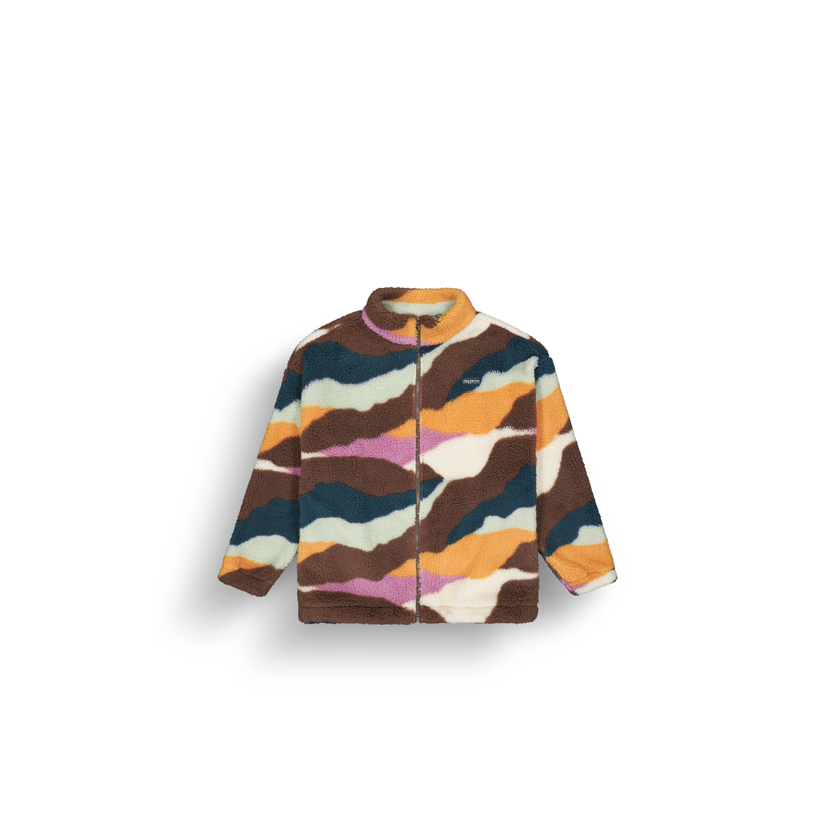 GYPSI ZIP FLEECE __color:Strates_Print#4