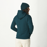 GLIMMA PLUSH ZIP HOODIE __color:Deep_Water#7