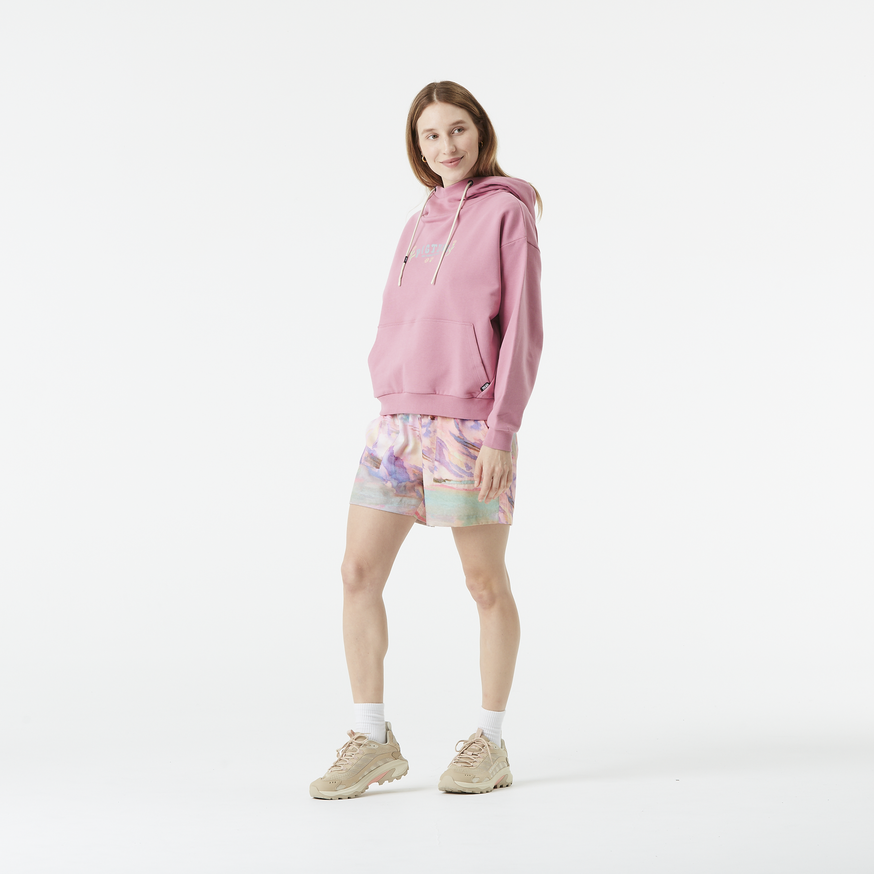 LUMINARY HOODIE __color:Mauve_Orchid#0
