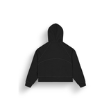 QUENDA 1/2 ZIP HOODIE __color:Black#6