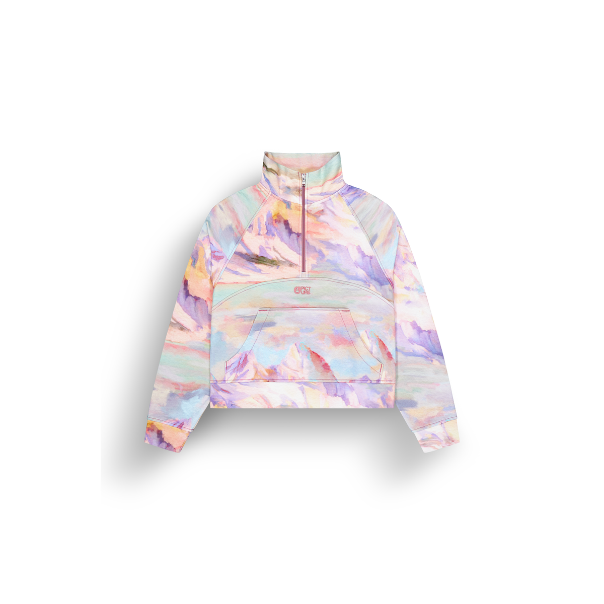QUENDA 1/2 ZIP P SWEAT __color:Montanea_Print#11