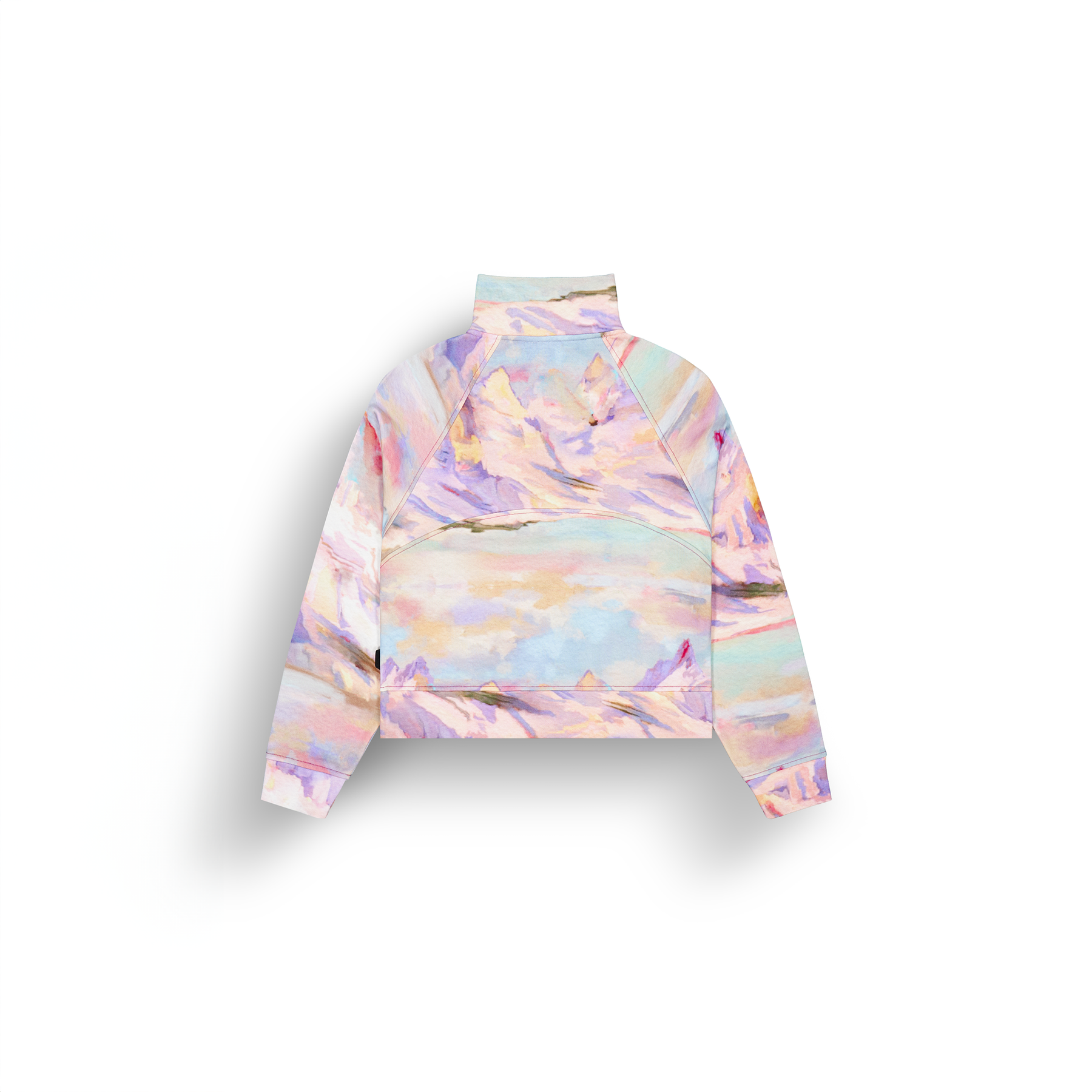 QUENDA 1/2 ZIP P SWEAT __color:Montanea_Print#12