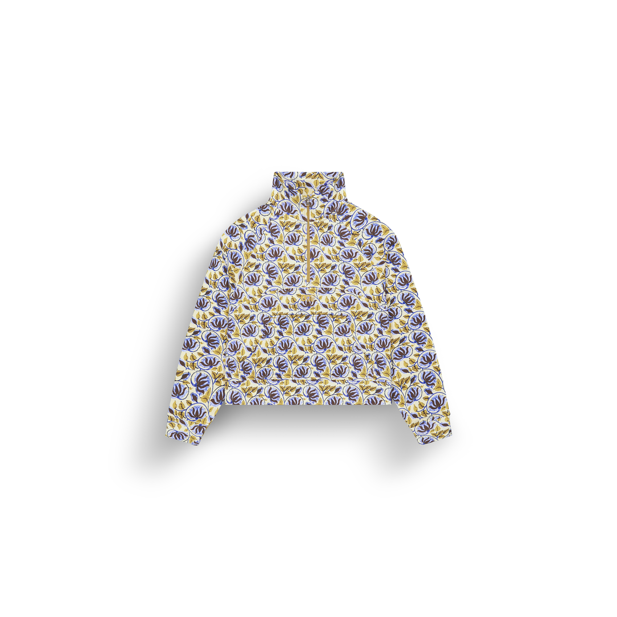 QUENDA 1/2 ZIP P SWEAT __color:Alpine_Thistle_Print#6