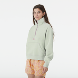 QUENDA 1/2 ZIP SWEATER __color:Cloudy_Blue#1