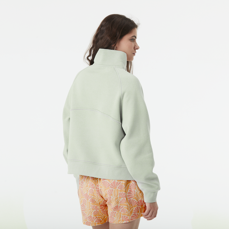 QUENDA 1/2 ZIP SWEATER __color:Cloudy_Blue#2