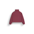 QUENDA 1/2 ZIP SWEATER __color:Cordovan#11