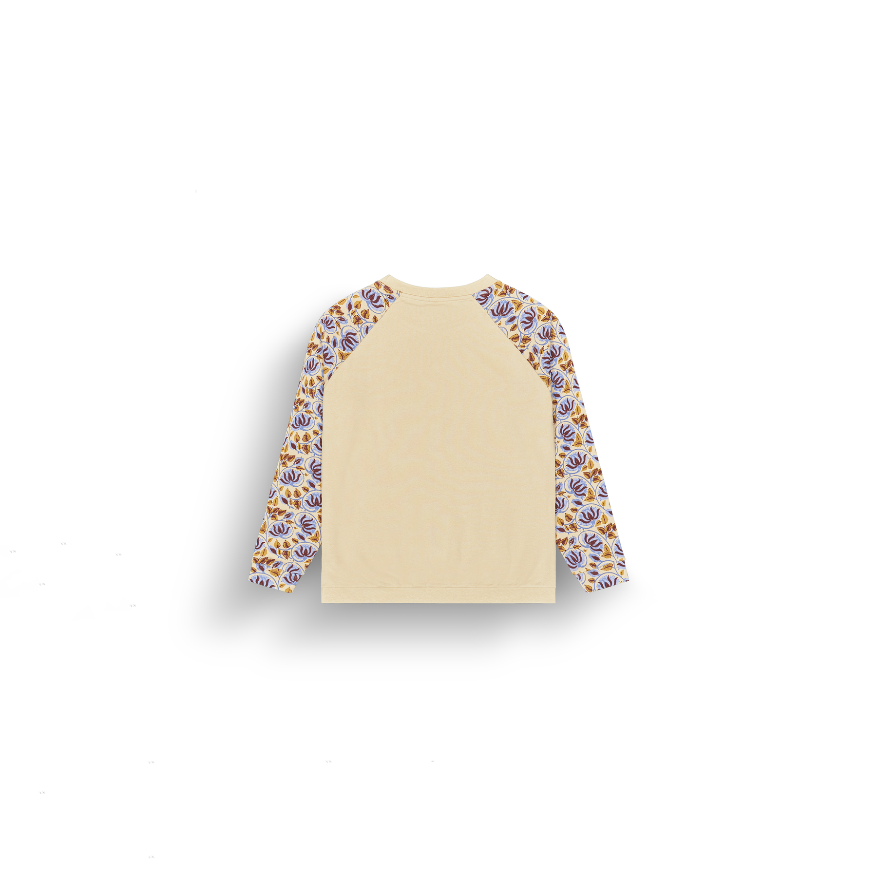 BLAYR PRINTED CREW __color:Wood_Ash#6