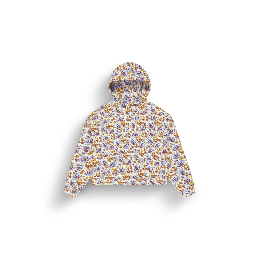 NERIS PRINTED HOODIE __color:Alpine_Thistle_Print#4
