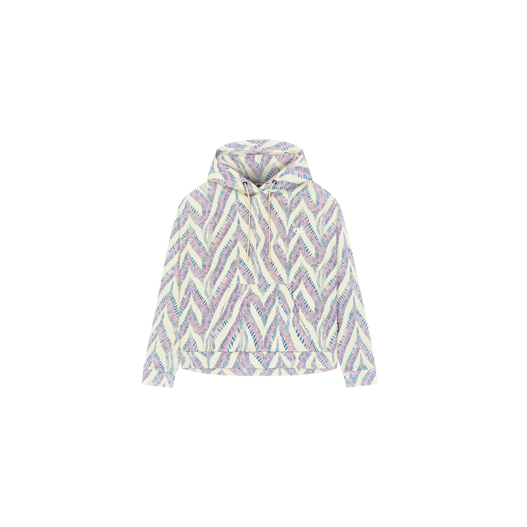 NERIS PRINTED HOODIE __color:Birdiplum_Print#11