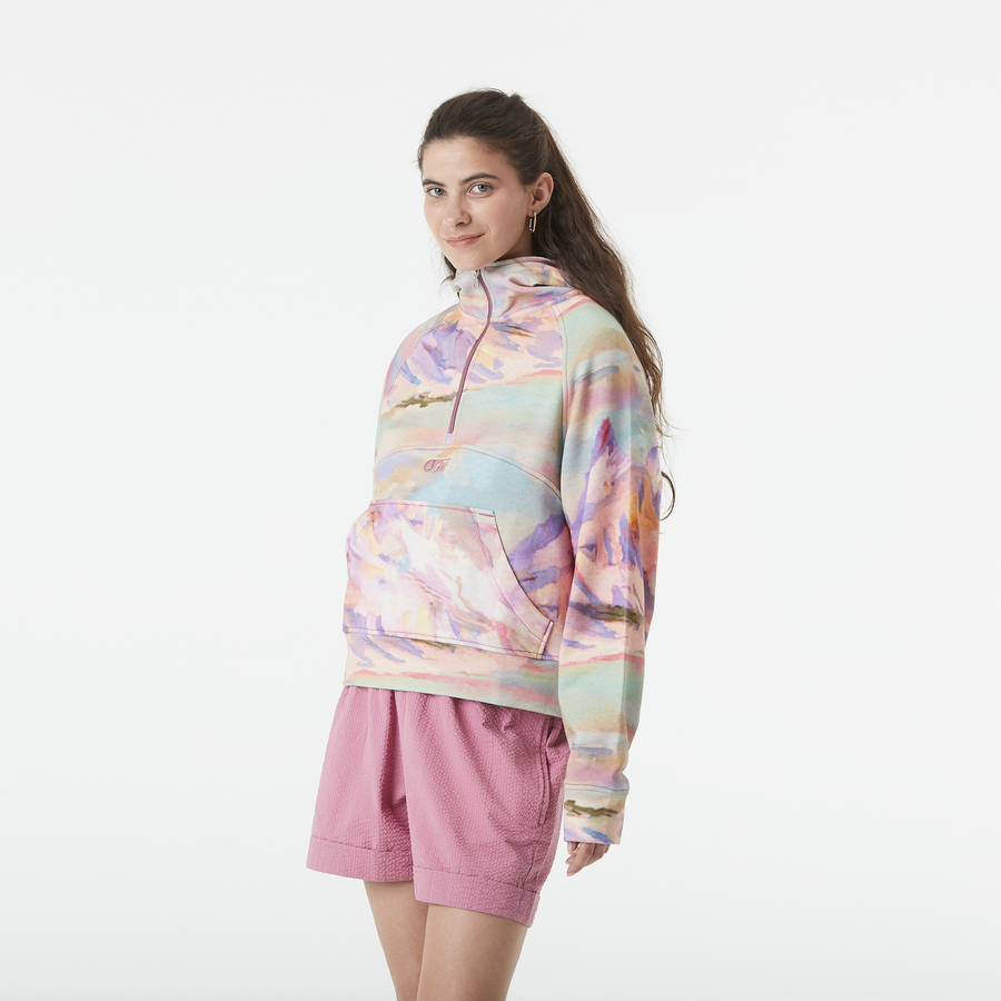 QUENDA 1/2 ZIP PRINTED H __color:Montanea_Print#1